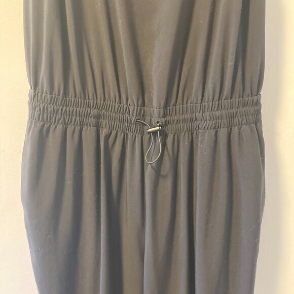 Athleta Black Hillside Tank Romper 4 - Picture 5 of 8